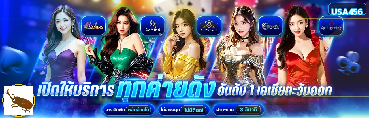 ภาพรวมเกมสล็อตและคาสิโน USA456